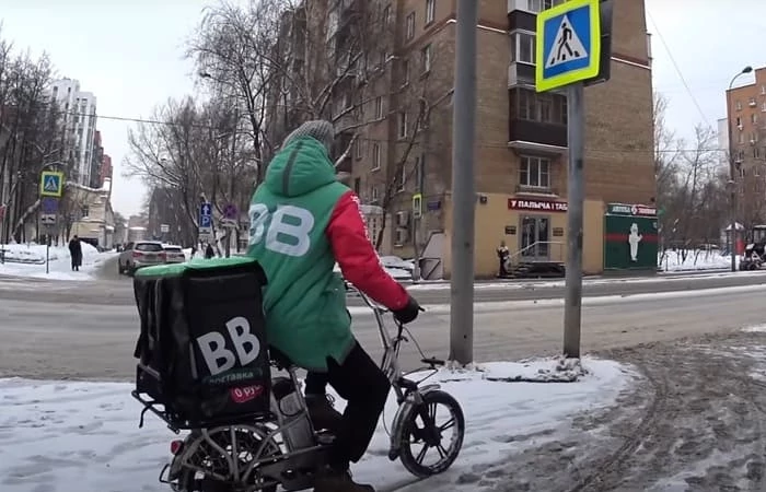 Работа велокурьером в Вкусвилл